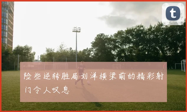 险些逆转胜局刘洋横梁前的精彩射门令人叹息